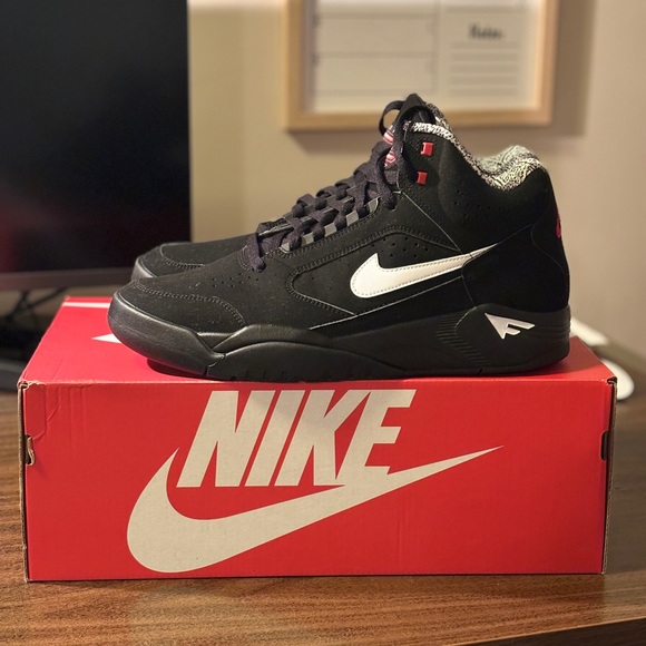 Nike Air Flight lite Mid black Size 11 (new shoes) - Picture 3 of 4
